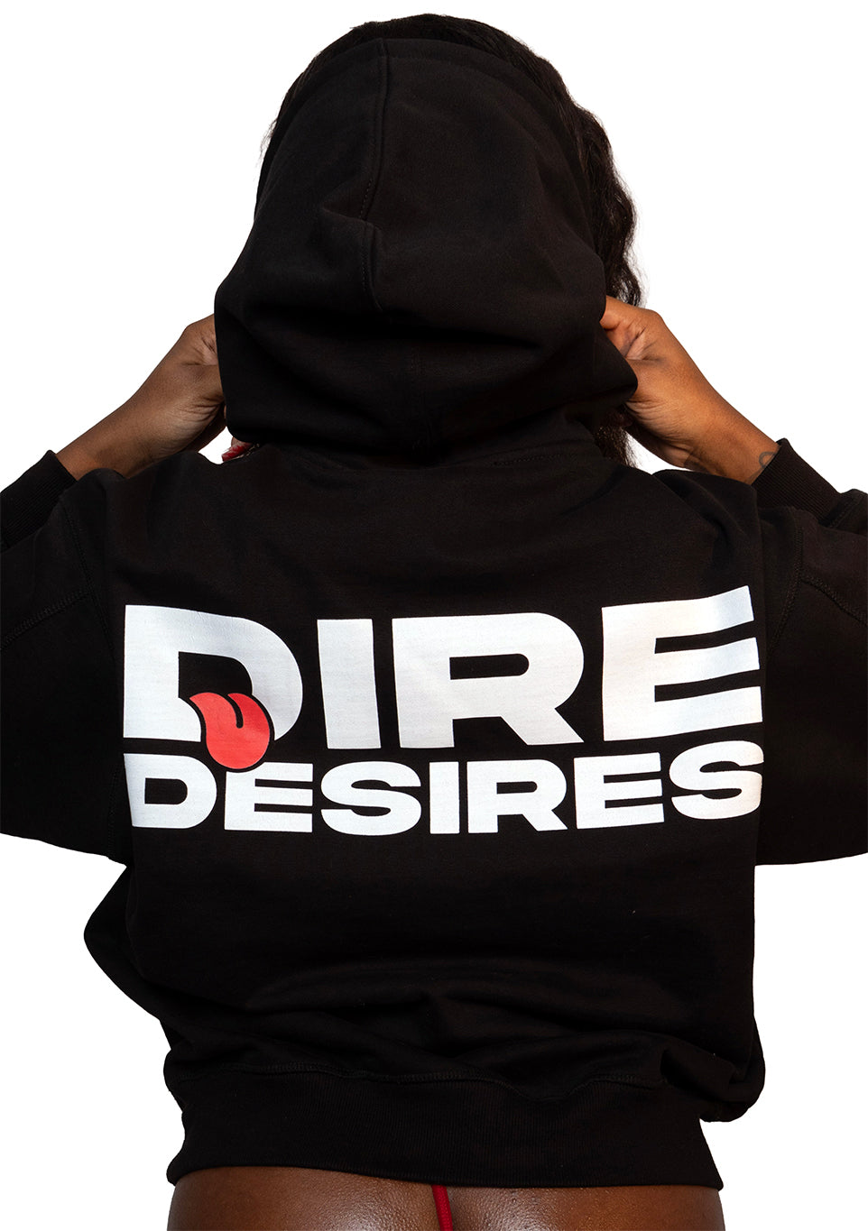Signature D Hoodie — Black