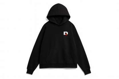 Signature D Hoodie — Black