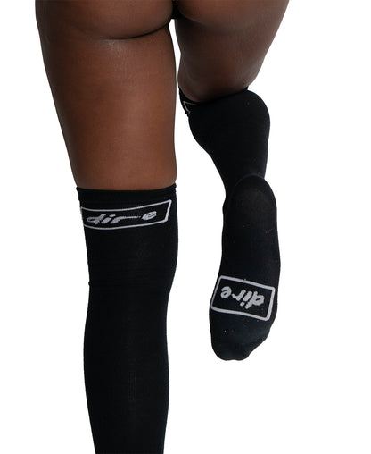 Dire Thigh-High Socks