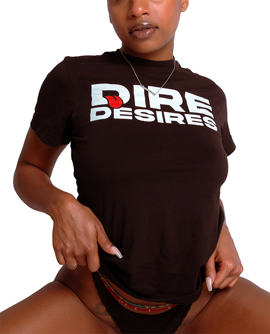 Dire Desires Signature Tee — Black